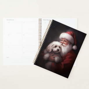 Agenda Comodle con Navidades festivos de Santa Claus