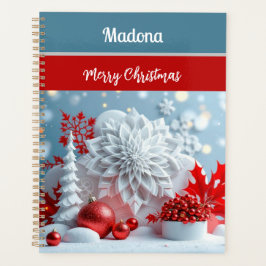 Agenda Composición de Flor de Invierno