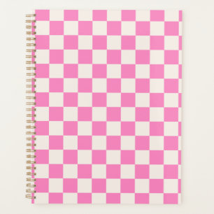 Agenda Comprobación rosa, Patrón de tablero de cheques,