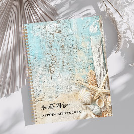 Agenda Concha de estrella de arena azul playa 2026