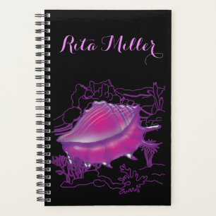Agenda Concha de mar rosa