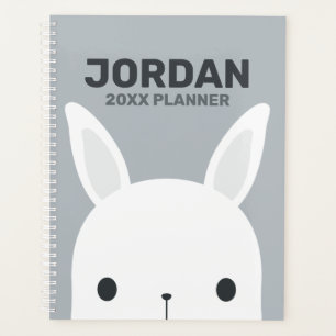 Agenda Conejito Bonito con Nombre Personalizado