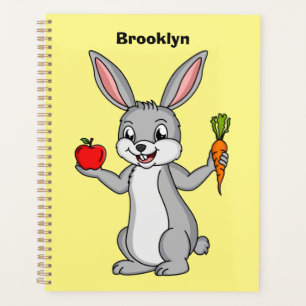 Agenda Conejo de conejo con verduras personalizado