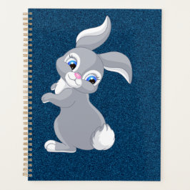 Agenda Conejo de Personalizado gris