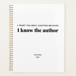 Agenda Confío en el siguiente capítulo porque conozco al 