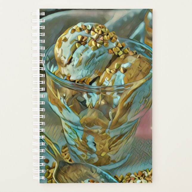 Agenda Cono de helado de verano (Anverso)