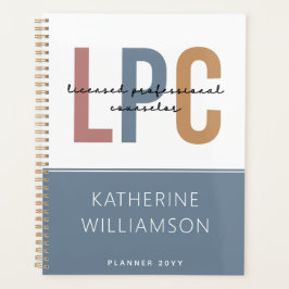 Agenda Consejero Profesional con Licencia de personalizad