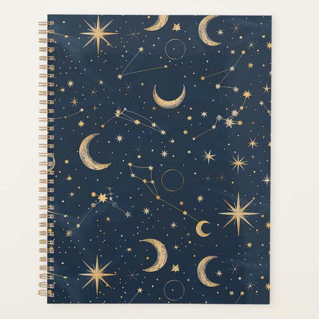 Agenda Constelación celeste - Noche estrellada (1) (Anverso)