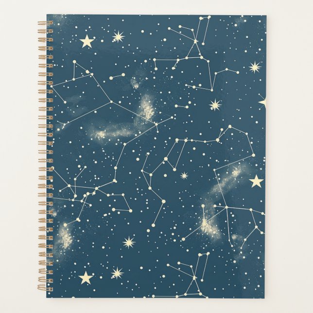 Agenda Constelación celeste - Noche estrellada (2) (Anverso)