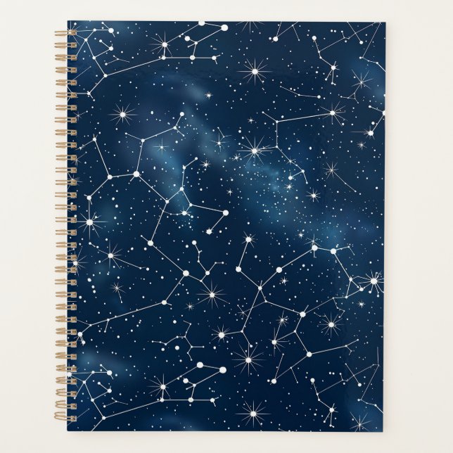 Agenda Constelación celeste - Noche estrellada (4) (Anverso)