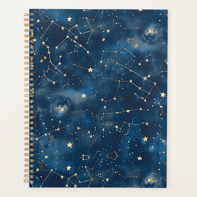 Agenda Constelación celeste - Noche estrellada (6) (Anverso)