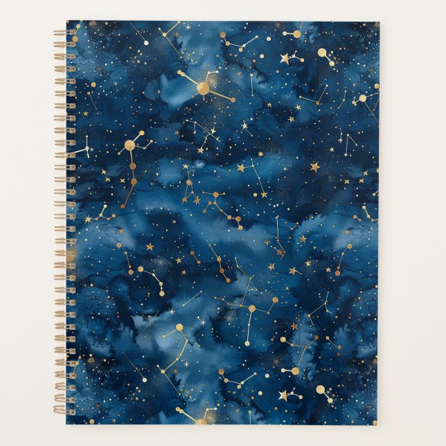 Agenda Constelación celeste - Noche estrellada (7) (Anverso)