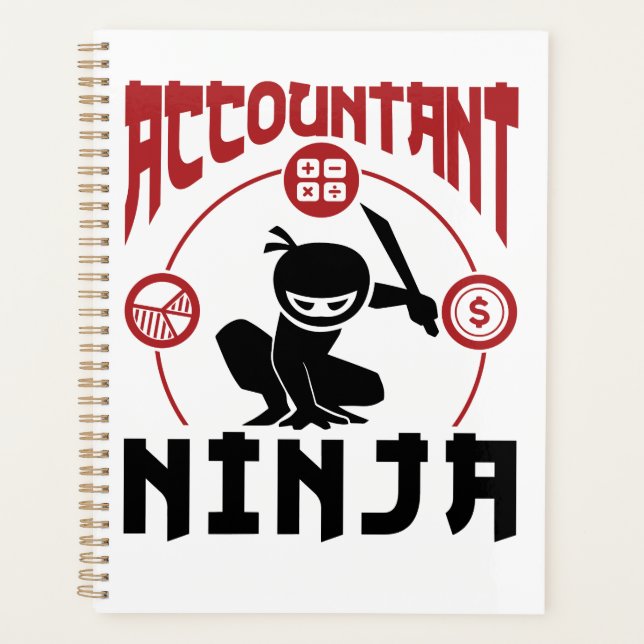 Agenda Contabilidad de Ninja CPA (Anverso)