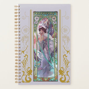 Agenda Contemplación vespertina de Art Nouveau Alphonse M