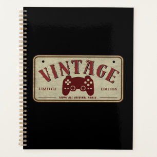 Agenda Controlador Vintage Edición Limitada Piezas Origin