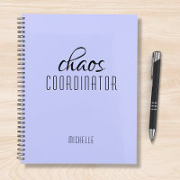 Coordinador de caos Nombre personalizado púrpura
