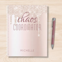 Coordinador del caos Moda Girly Purpurina Personal
