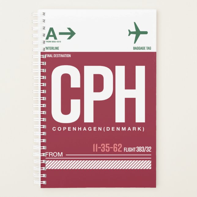 Agenda Copenhagen - Travel Planner 2026 (Anverso)