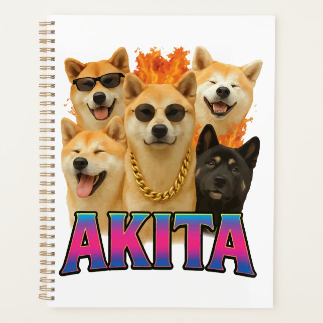 Agenda Copia de Akita (Anverso)