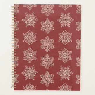 Agenda Copia de Nieve de Invierno - Navidad Sofisticada