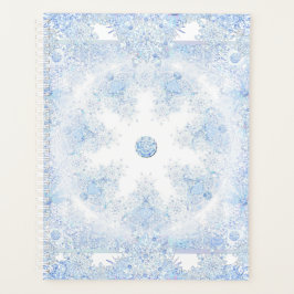 Agenda Copo de nieve azul