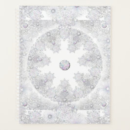 Agenda Copo de nieve blanco
