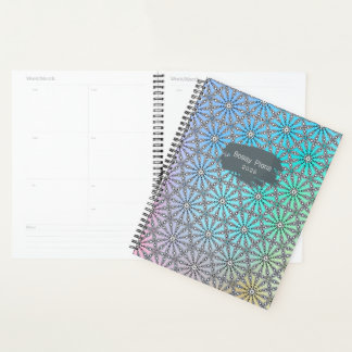 Agenda Copo de Nieve Multicolor