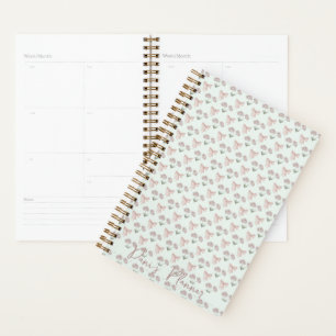 Agenda Coquette Charm: Planner mensual sin fecha