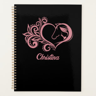 Agenda Coquette Chica de Caballo Rosa Feminine Elegine