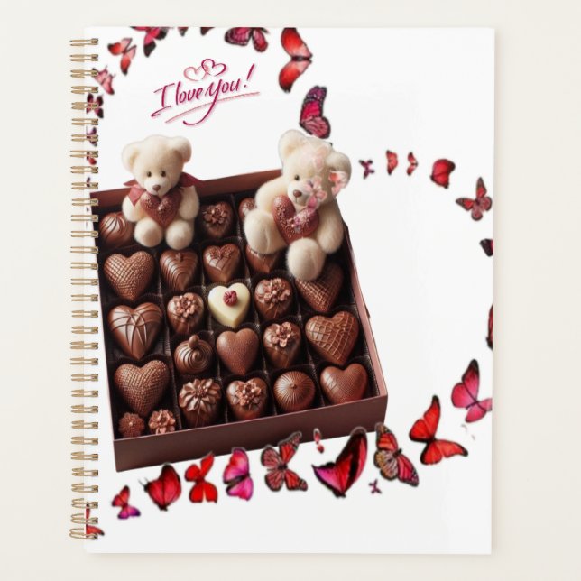 Agenda Corazón de amor  (Anverso)