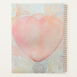 Agenda Corazón de diosa pintado a mano