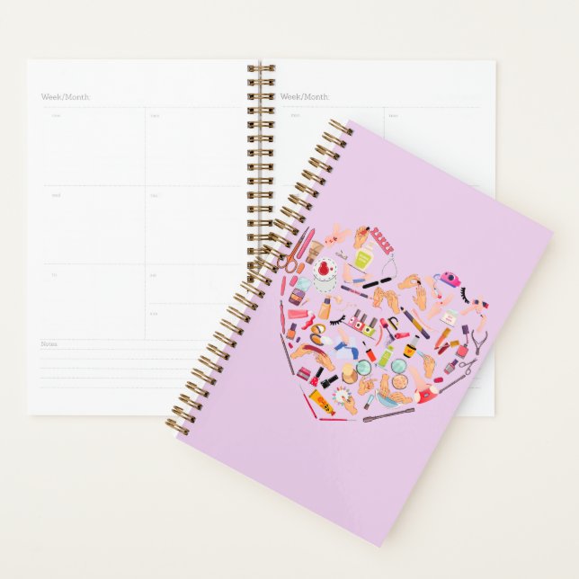 Agenda Corazón de herramienta de técnico de uñas de Manic (Demostración)