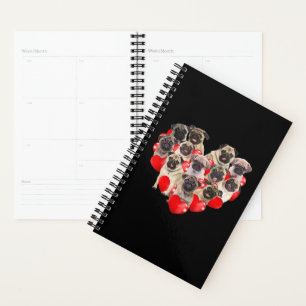 Agenda Corazón de Perro de Cachorro de Cachorro Cachorro