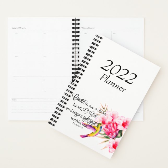 Agenda Corazón limpio personalizado (Demostración)