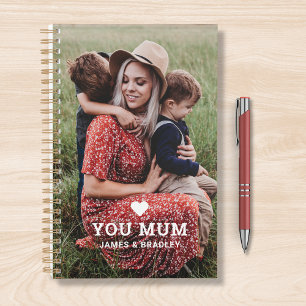 Agenda Corazón lindo te ama Mamá foto del Día de la Madre