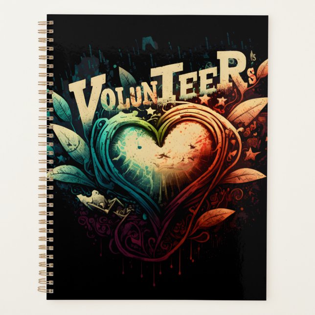 Agenda Corazón voluntario (Anverso)
