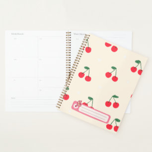 Agenda Corazones de Cereza para Chicas Adolescentes