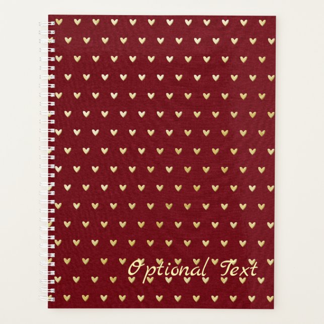 Agenda Corazones sin problemas (Anverso)