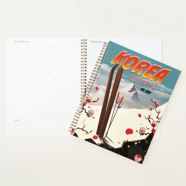 Agenda Corea para esquiar (Demostración)