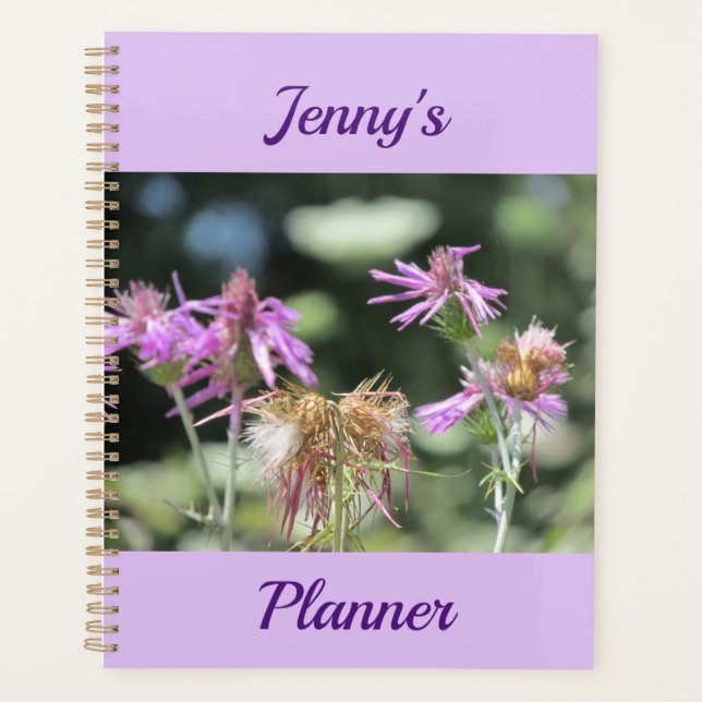Agenda Corfu Lilac Wildflowers (Anverso)