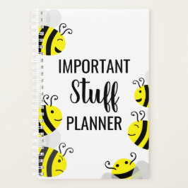 Agenda "Cosas importantes": La familia de abejas planific