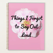 Cosas que olvidé decir en voz alta