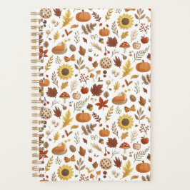 Agenda Cosecha de Acción de Gracias de otoño blanco cruji