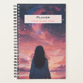 Agenda Cosmic Dreams - Customizable Planner