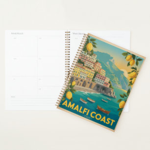 Agenda Costa Amalfitana Italia Viajes Antiguos