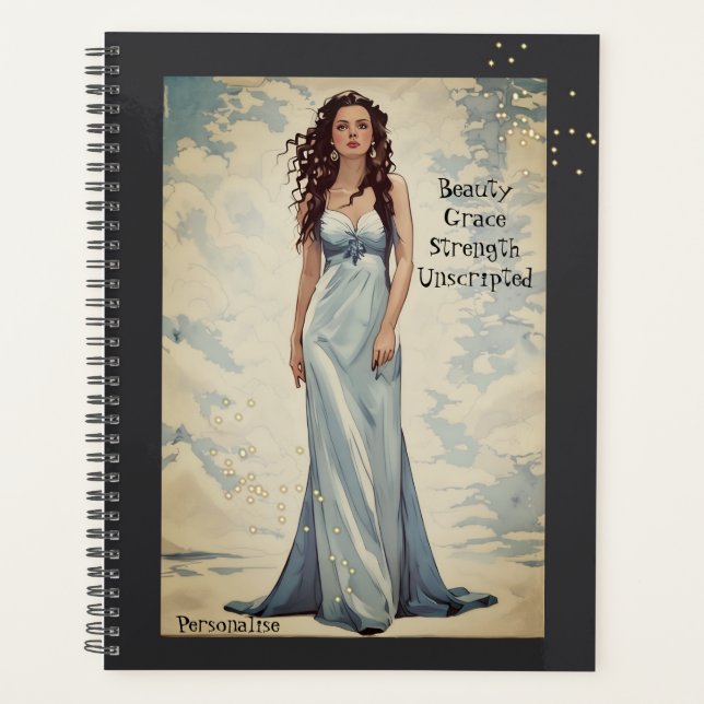 Agenda Cotización De La Fuerza De Belleza Motivadora Diar (Anverso)