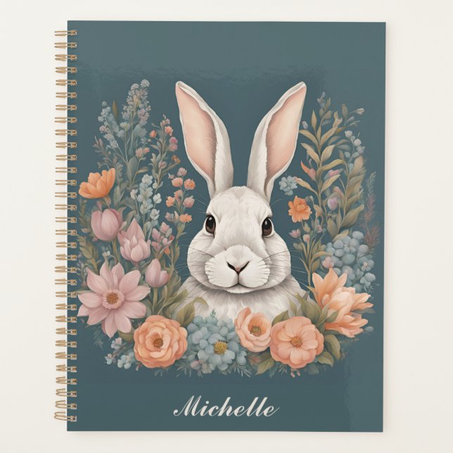 Agenda Cottagecore Conejo Lindo (Anverso)