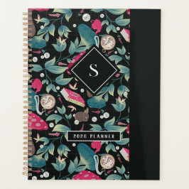 Agenda Cottagecore de color negro