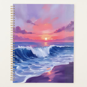 Agenda Cove de Algodón de Azúcar   Océano Rosa Pintado co