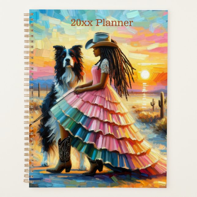 Agenda Cowgirl Dreams 202x Planner (Anverso)